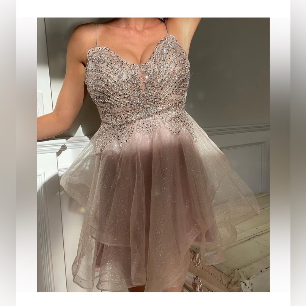 NWT Elegant Embellished dress from Lili Collection